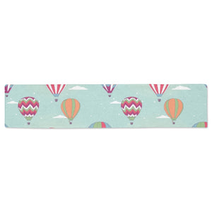 Hot Air Balloon design Pattern Table Runner