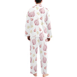 Garlic pattern Men's Long Pajama Set