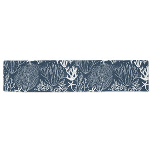 Coral Reef Pattern Print Design 05 Table Runner