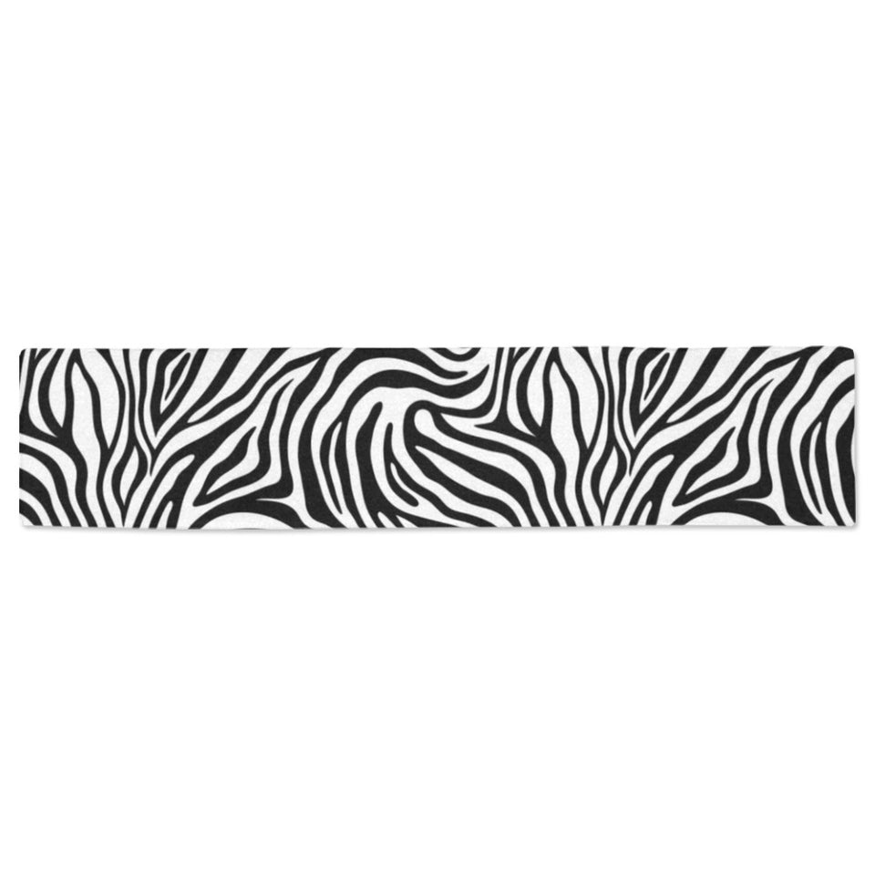 Zebra skin pattern Table Runner