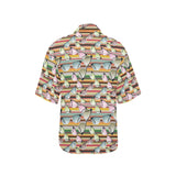 Sun Glasses Pattern Print Design 02 Women's All Over Print Hawaiian Shirt