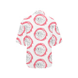Hand drawn dragon fruit Women's All Over Print Hawaiian Shirt