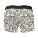 Stingray Pattern Print Design 05 Men's All Over Print Boxer Briefs Men's Underwear