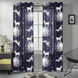 Chihuahua space helmet. astronaut pattern Gauze Curtain