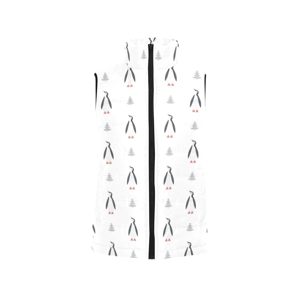 Penguin pattern Women's Padded Vest