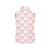 Cute goat pattern Women's Padded Vest