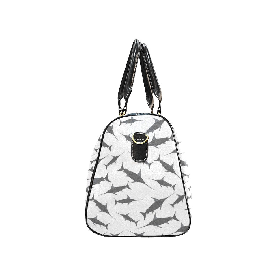 Swordfish Pattern Print Design 04 Travel Bag