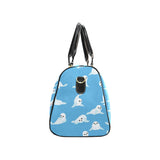 Cute sea lion seal pattern background Travel Bag