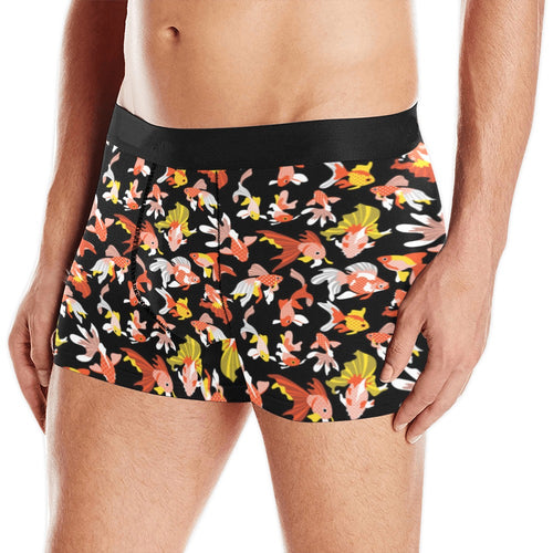 Goldfish Pattern Print Design 03 Men's All Over Print Boxer Briefs Men's Underwear
