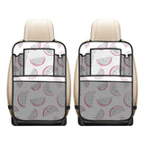 dragon fruit pattern Car Seat Back Organizer