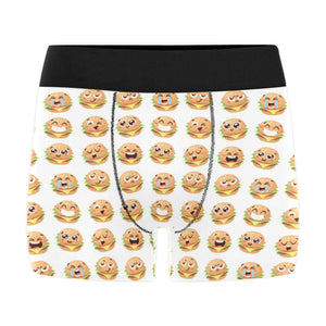 Hamburger Pattern Print Design 04 Men's All Over Print Boxer Briefs Men's Underwear