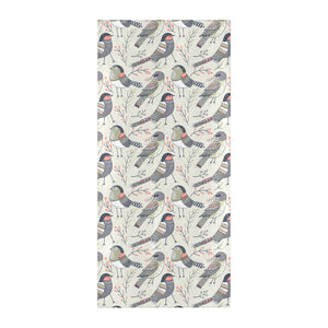 Pigeon Pattern Print Design 04 Beach Towel