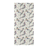 Pigeon Pattern Print Design 04 Beach Towel