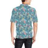 Squirrel Pattern Print Design 01 Men's All Over Print Polo Shirt