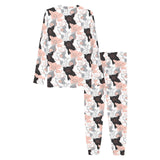 Pig Pattern Print Design 05 Men's All Over Print Pajama