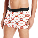 Daruma japanese wooden doll design pattern Men's All Over Print Boxer Briefs Men's Underwear