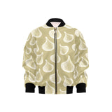 Garlic design pattern Kids' Boys' Girls' Bomber Jacket