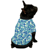 blueberry design pattern All Over Print Pet Dog Round Neck Fuzzy Shirt
