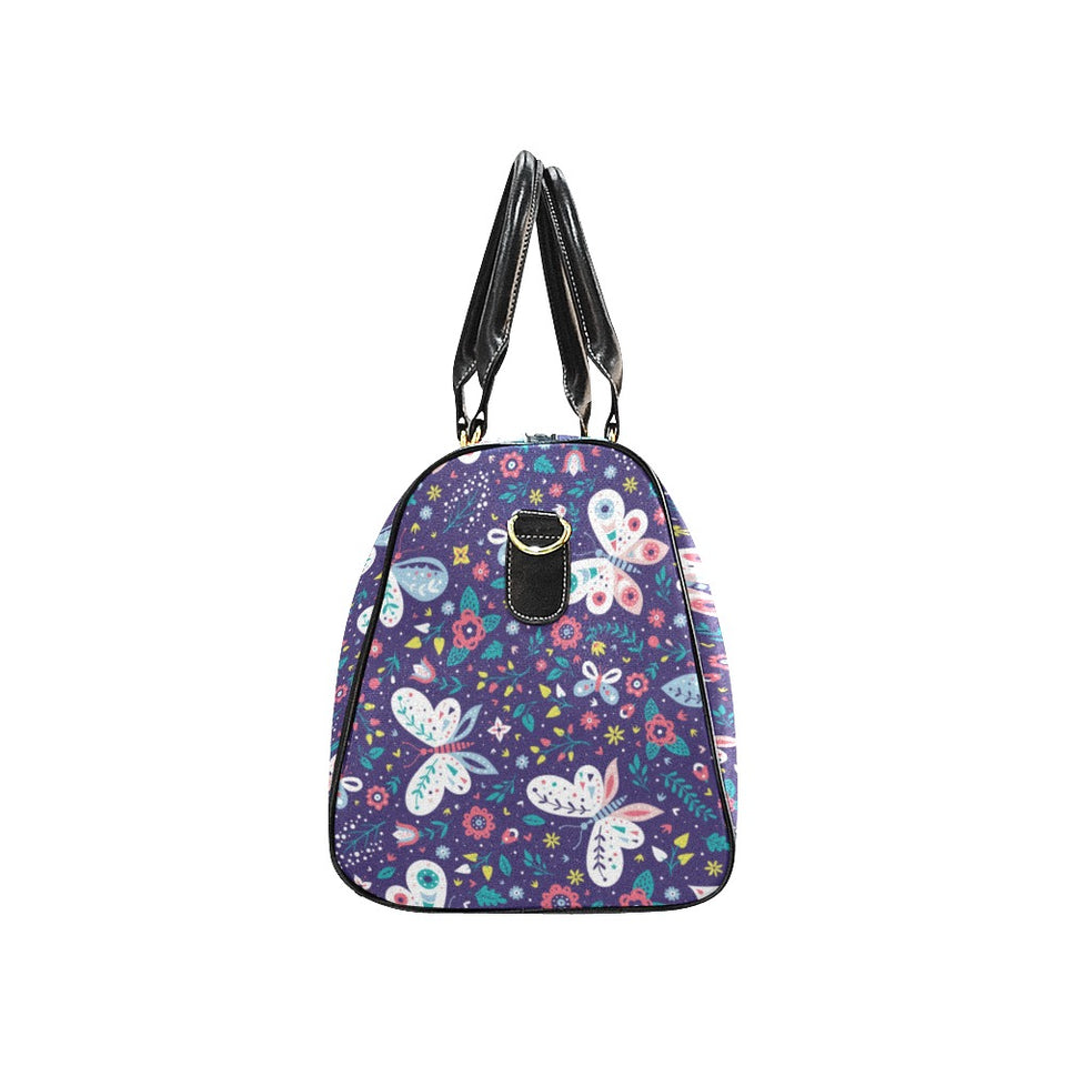 Colorful butterfly flower pattern.eps Travel Bag