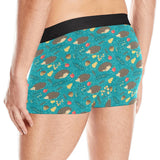 Hedgehog Pattern Print Design 01 Men's All Over Print Boxer Briefs Men's Underwear