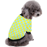 Duck Pattern Print Design 03 All Over Print Pet Dog Round Neck Fuzzy Shirt