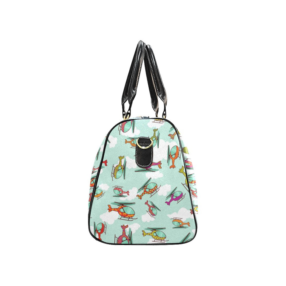 Helicopter design pattern Travel Bag
