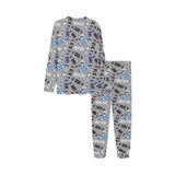 Skate Board Pattern Print Design 03 Kids' Boys' Girls' All Over Print Pajama Set