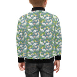 Pelican Pattern Print Design 04 Kids' Boys' Girls' Bomber Jacket