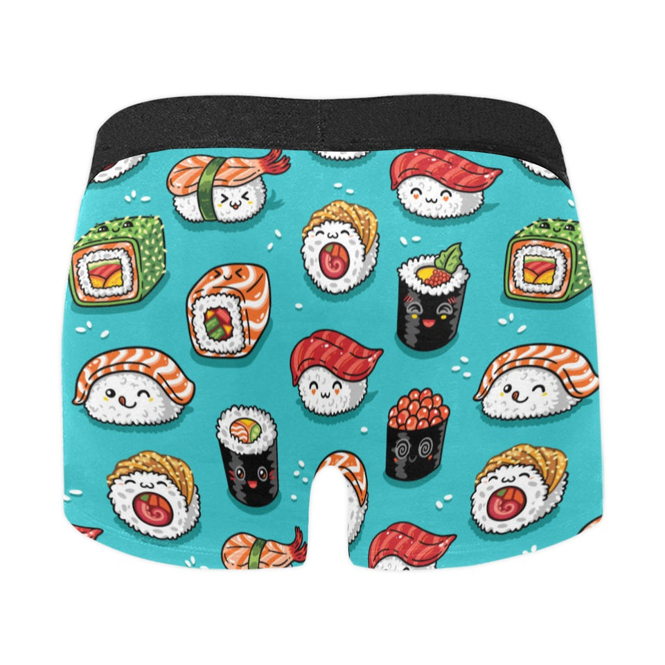 Cute sushi pattern Men's All Over Print Boxer Briefs Men's Underwear