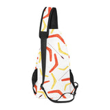 Waterclor boomerang Australian aboriginal ornament All Over Print Chest Bag
