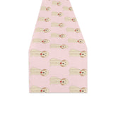 Golden Retriever Pattern Print Design 02 Table Runner