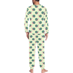 Snail Pattern Print Design 04 Men's All Over Print Pajama