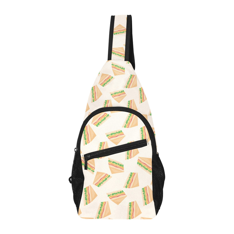 Sandwich Pattern Print Design 01 All Over Print Chest Bag