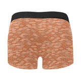 Brick Printed Pattern Print Design 02 Men's All Over Print Boxer Briefs Men's Underwear