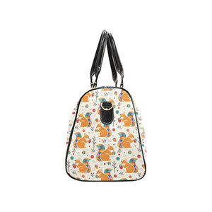 Squirrel Pattern Print Design 04 Travel Bag