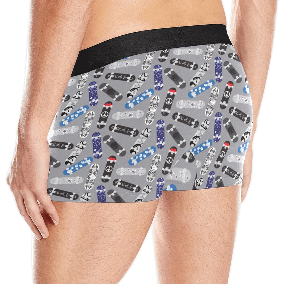Skate Board Pattern Print Design 03 Men's All Over Print Boxer Briefs Men's Underwear