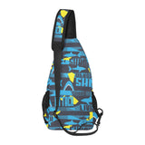 Shark dangerous All Over Print Chest Bag
