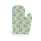 Hummingbird Pattern Print Design 01 Heat Resistant Oven Mitts