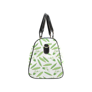 Green Peas Pattern Print Design 04 Travel Bag