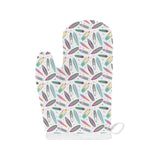 Surfboard Pattern Print Design 04 Heat Resistant Oven Mitts