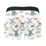 windmill pattern Men's All Over Print Boxer Briefs Men's Underwear