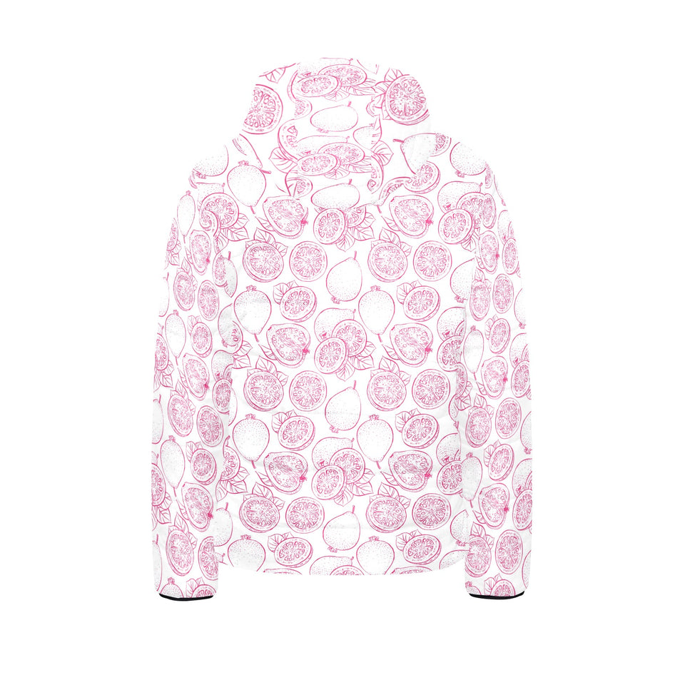 Sketch guava pattern Kids' Boys' Girls' Padded Hooded Jacket