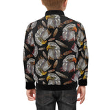 Eagle Pattern Print Design 05 Kids' Boys' Girls' Bomber Jacket