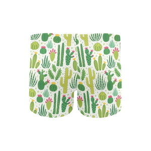 Cactus pattern copy Men's Swimming Trunks