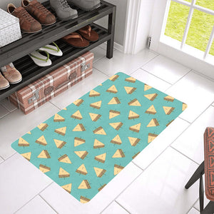 Sandwich Pattern Print Design 03 Doormat