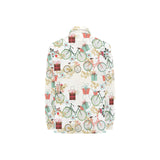 Bicycle Pattern Print Design 05 Women's Long Sleeve Polo Shirt