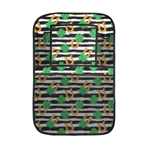 Horseshoes Pattern Print Design 01 Car Seat Back Organizer