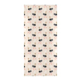 Ostrich Pattern Print Design 05 Beach Towel