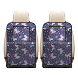 Colorful butterfly flower pattern.eps Car Seat Back Organizer