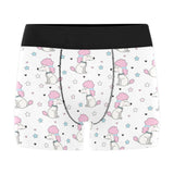 Cute poodle dog star pattern Men's All Over Print Boxer Briefs Men's Underwear